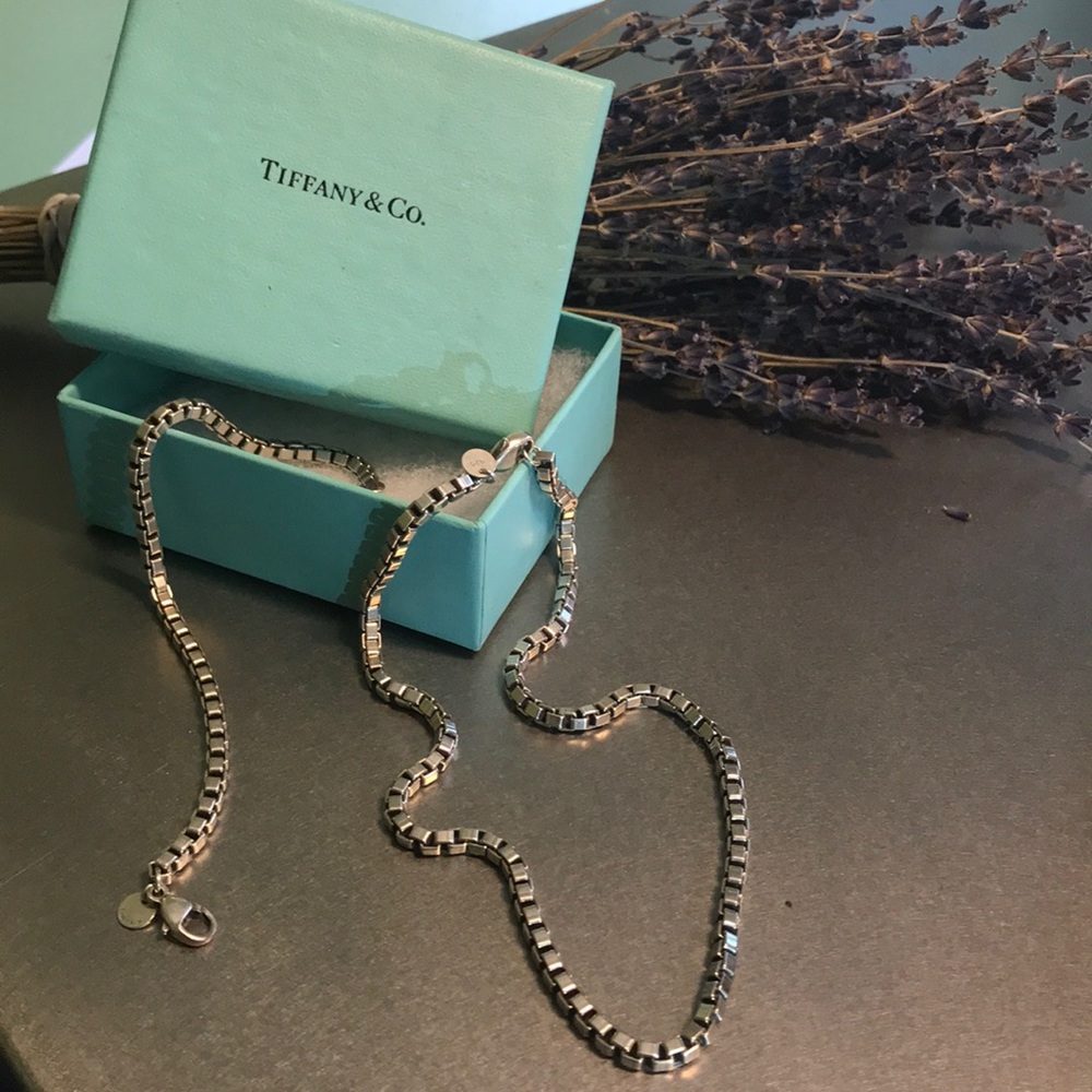 Tiffany Venetian link necklace in silver